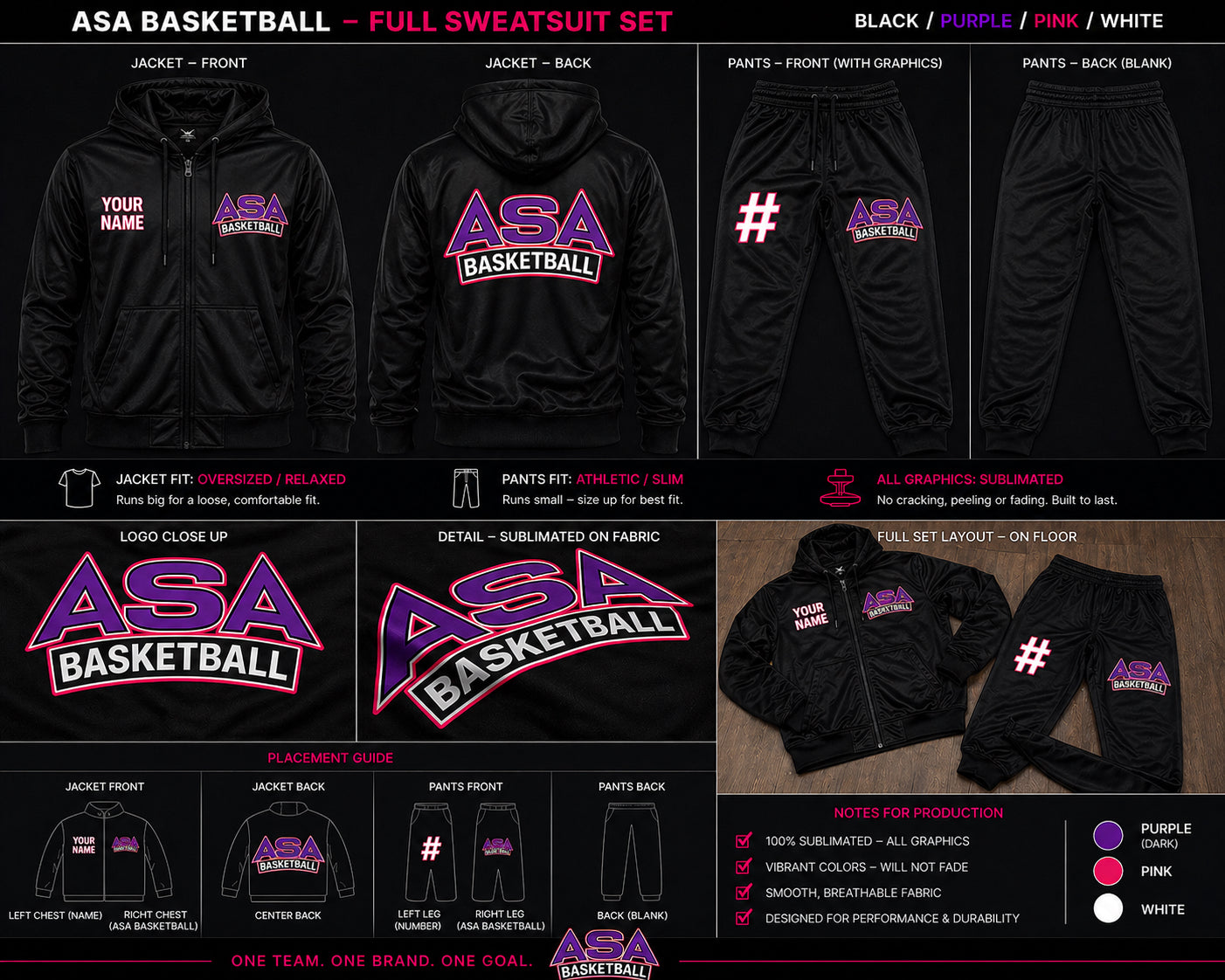 ASA Sweat Suits